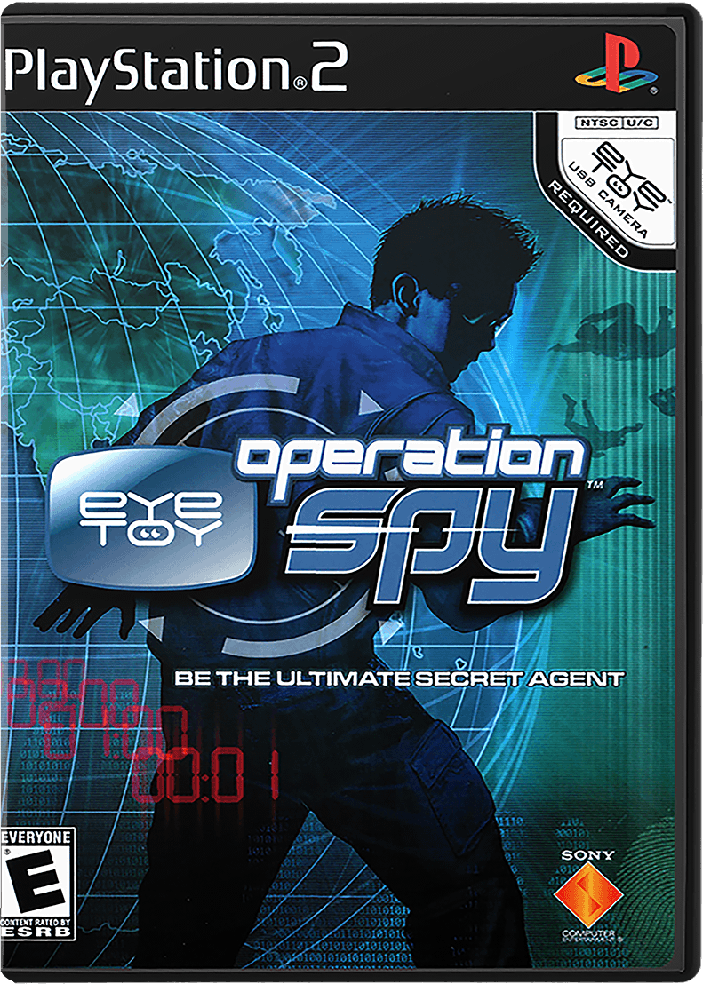 Eye Toy Operation Spy box art for Playstation 2